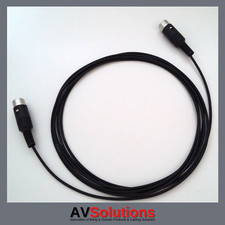 B&O BeoLab PowerLink Speaker Cable for Bang & Olufsen HQ Black Thin - 3 Metres