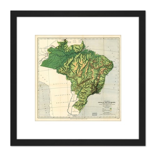Map wells 1886 - 1886, brazil