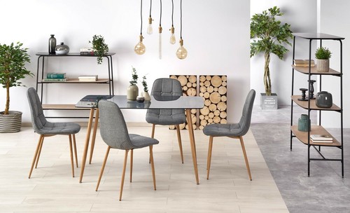 Modern 130cm dining table - modern,