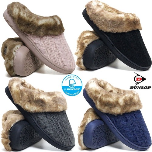Ladies slippers women - slippers, dunlop