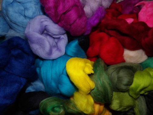 Merino corriedale wool tops - wool,