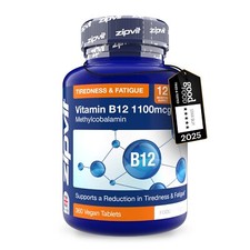 Vitamin B12 Tablets High Strength Methylcobalamin 1100mcg 12 Months Supply Vegan