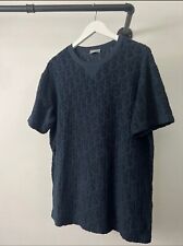 New Dior Navy Oblique Towel T-Shirt ? Authentic ??? Fast Next Day Dispatch