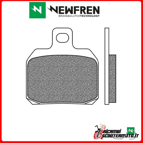 Rear brake pads newfren ducati - pads,