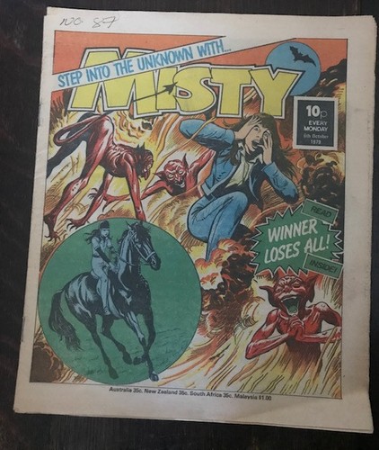 Misty comic 6th october 1979 - 6th,