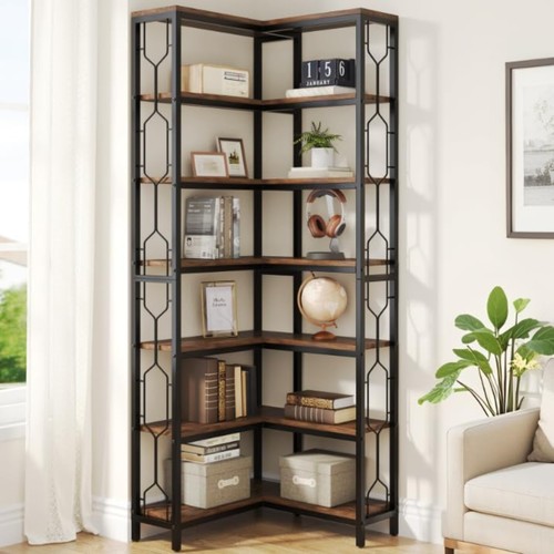 Tier corner shelf 7 - corner, shelf,
