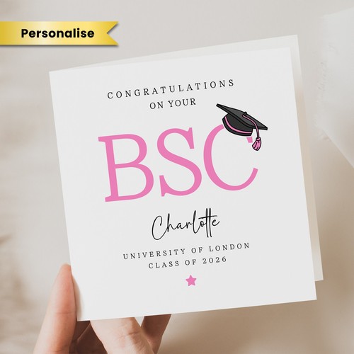 Personalised bsc graduation - personalised,