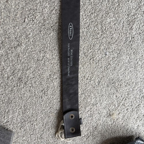 Brown leather size - leather, med