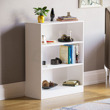 Cambridge 3 Tier Low Bookcase