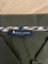 Aquascutum Men's Polo Shirt Size L
