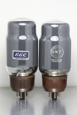 2x Marconi GEC KT66 Valves