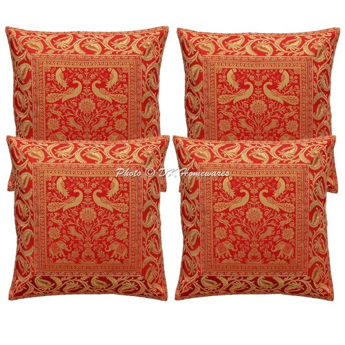 Bohemian brocade throw pillow - brocade,