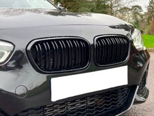 Gloss Black Kidney Front Grill For BMW F20 F21 LCI 2015-2019 116i 118i 120i 125i