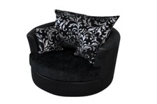 Large swivel round cuddle - round,