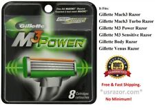 8 Gillette MACH3 M3 Power