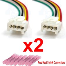 For Fiat Grande Punto Alfa 147 Rear Tail Light Harness Connector Plug Loom 4 Pin