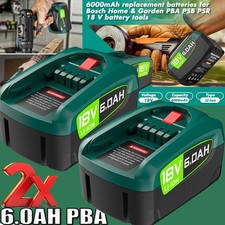 2X 18V 6.0Ah Li-ion Battery