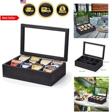 Tea Storage Box Tea Organizer