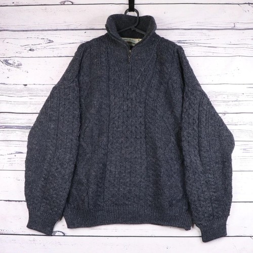 Aran crafts cable knit jumper