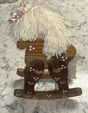 Small Vintage Wooden Rocking