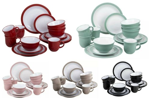 16pc dinner plate - bowls, mugs
