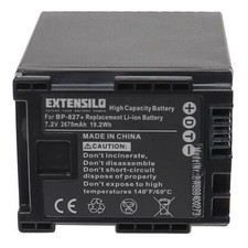 Battery for Canon Legria FS36 FS22 FS305 FS200 FS306 FS307 FS21 FS20 2670mAh