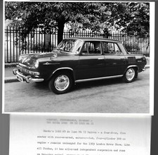 Skoda 1000 MB De Luxe MkII 1969-1970 Original UK Market Press Photograph & Text