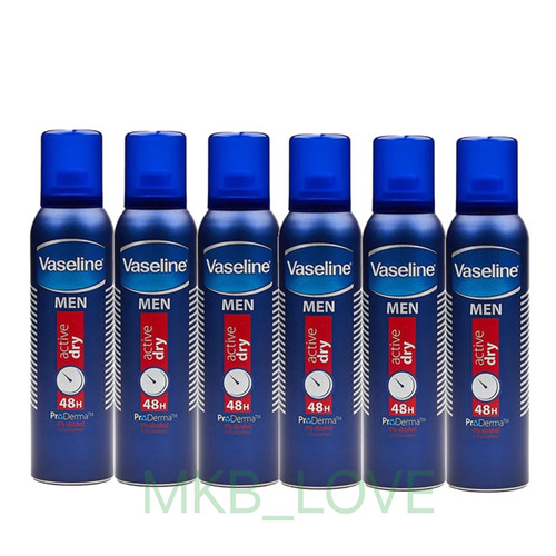 Vaseline men active dry 48h - active,