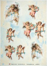 Vintage Rice Paper A4