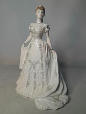 1992 Coalport QUEEN MARY AS A BRIDE Figurine Royal Brides John Bromley