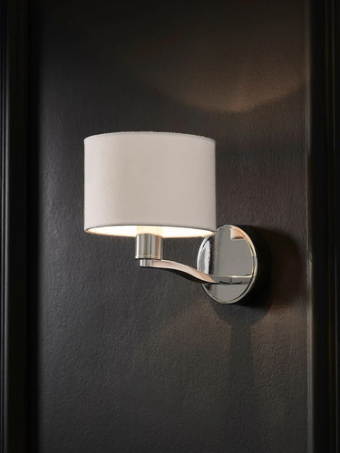 Next chrome como wall light - como,