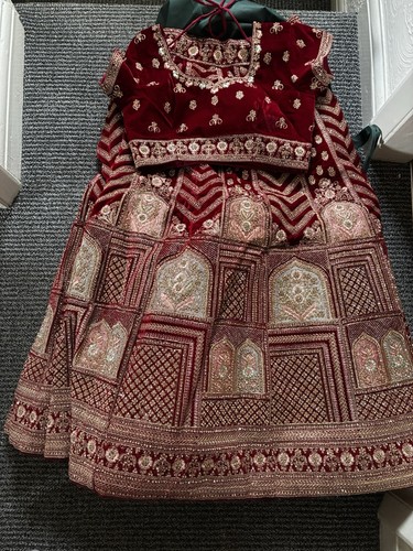 Indian bridal lehenga