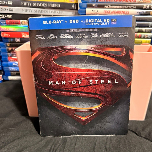 Man steel blu - blu-ray, digital