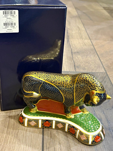 Royal crown derby bull - royal,
