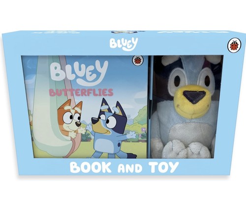 Bluey butterflies book and - butterflies,