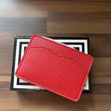 LULU GUINNESS RED CARDHOLDER