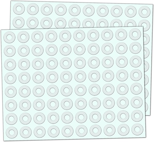 2000 pack transparent hole - pack,,