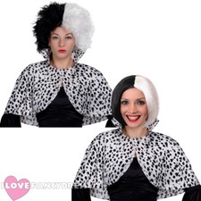 EVIL DOG LADY WIG & CAPE SET