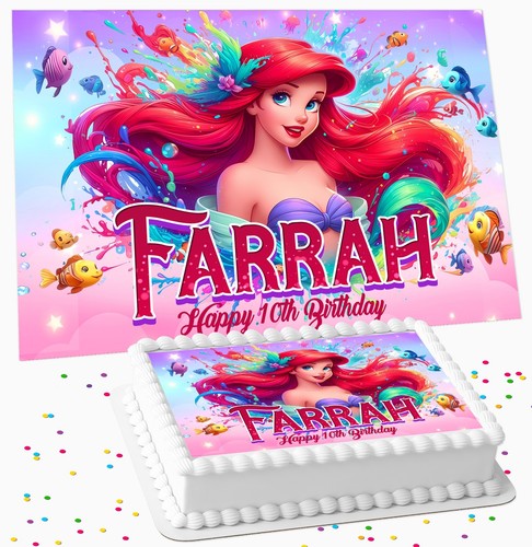 Ariel princess personalised - ariel,