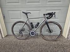 Titanium gravel bicycle - titanium,