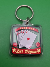 Keyring Key Ring - Vintage Las