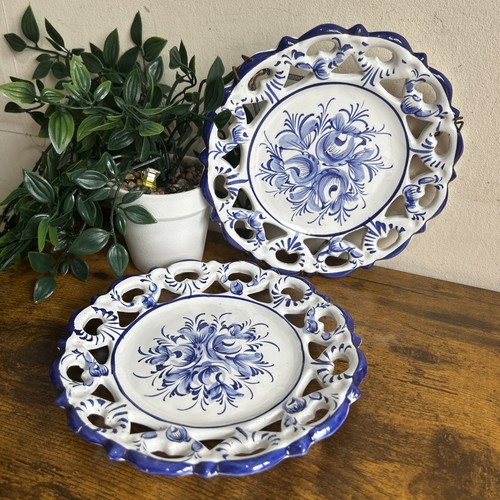 Vintage blue white - blue,