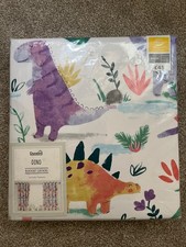 NEW! Dunelm Children's Dino blackout eyelet curtains 168cm (66”) x 137cm (54”)