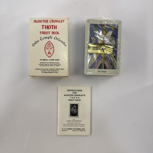 Aleister crowley thoth tarot - crowley,