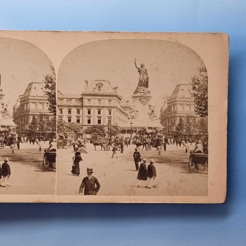 Paris stereoview c1880 france - stereoview,