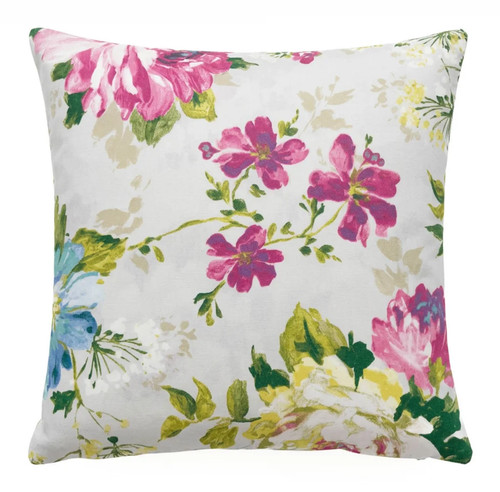 Cushion cover pink floral - cushion,