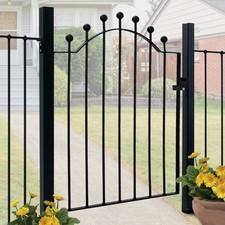 Garden gate wrought - iron, metal