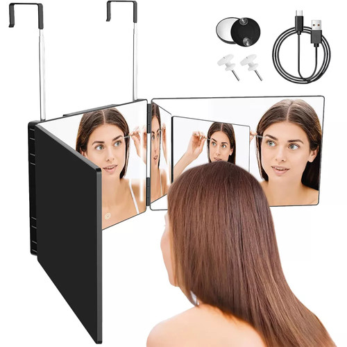 Led way mirror for - self, hair