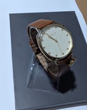 radley ladies ry2466 gold with tan strap ladies watch no box !