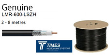 LMR 600 LSZH 50 Ohm Low Smoke, Non-Toxic Times Microwave coaxial cable